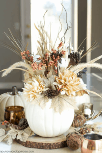 modern thanksgiving centerpiece