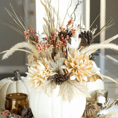 modern thanksgiving centerpiece